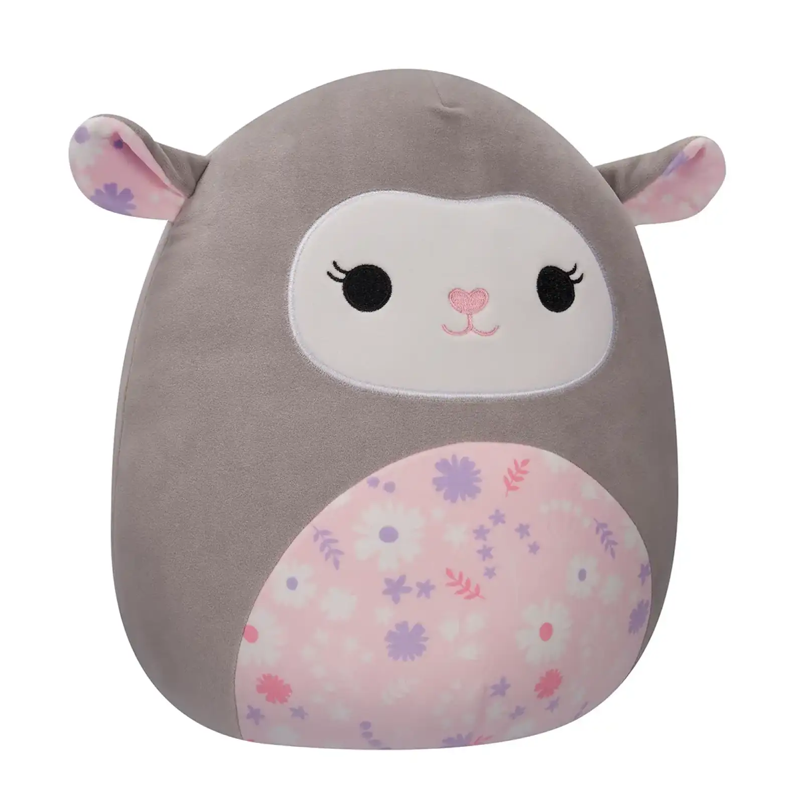 М'яка іграшка SQUISHMALLOWS - СІРЕ ЯГНЯ (30 cm) (SQER00912)
