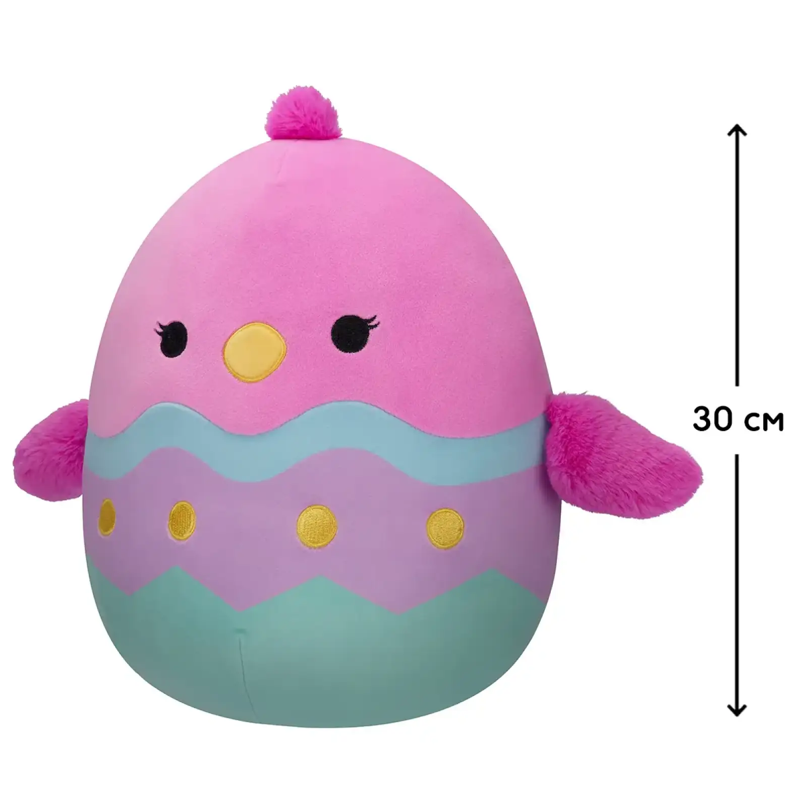 М'яка іграшка SQUISHMALLOWS - ПТАШЕНЯ ІМПРЕССА (30 cm) (SQER00914)