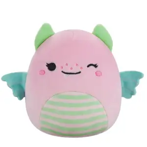 М'яка іграшка SQUISHMALLOWS - РОЖЕВИЙ ДИНО (13 cm) (SQER01180)