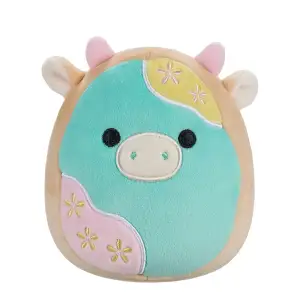 М'яка іграшка SQUISHMALLOWS - ПАСТЕЛЬНА КОРІВКА (13 cm) (SQER01183)