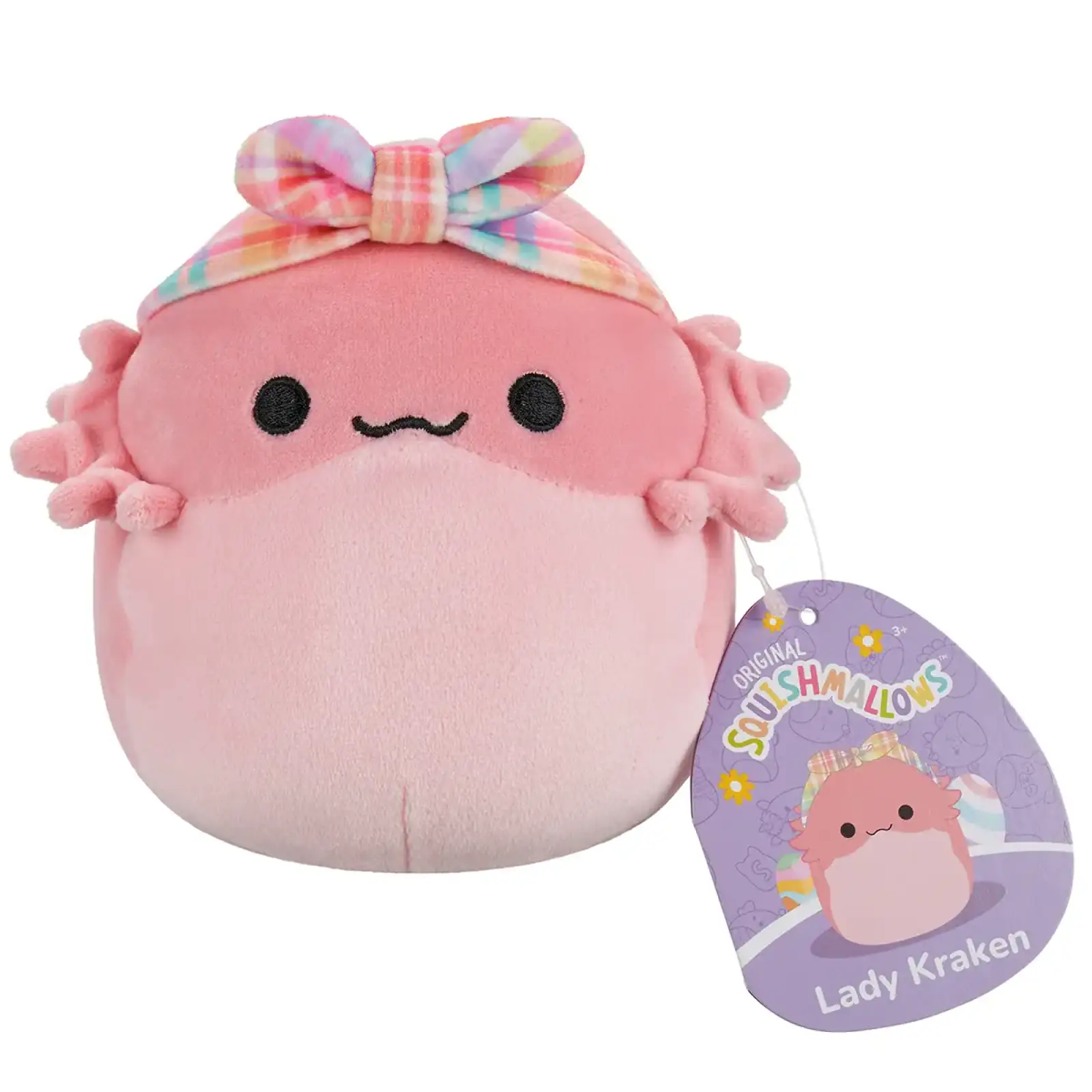Мягкая игрушка SQUISHMALLOWS - КОРАЛЛОВЫЙ ДРАКОН (13 cm) (SQER01184)