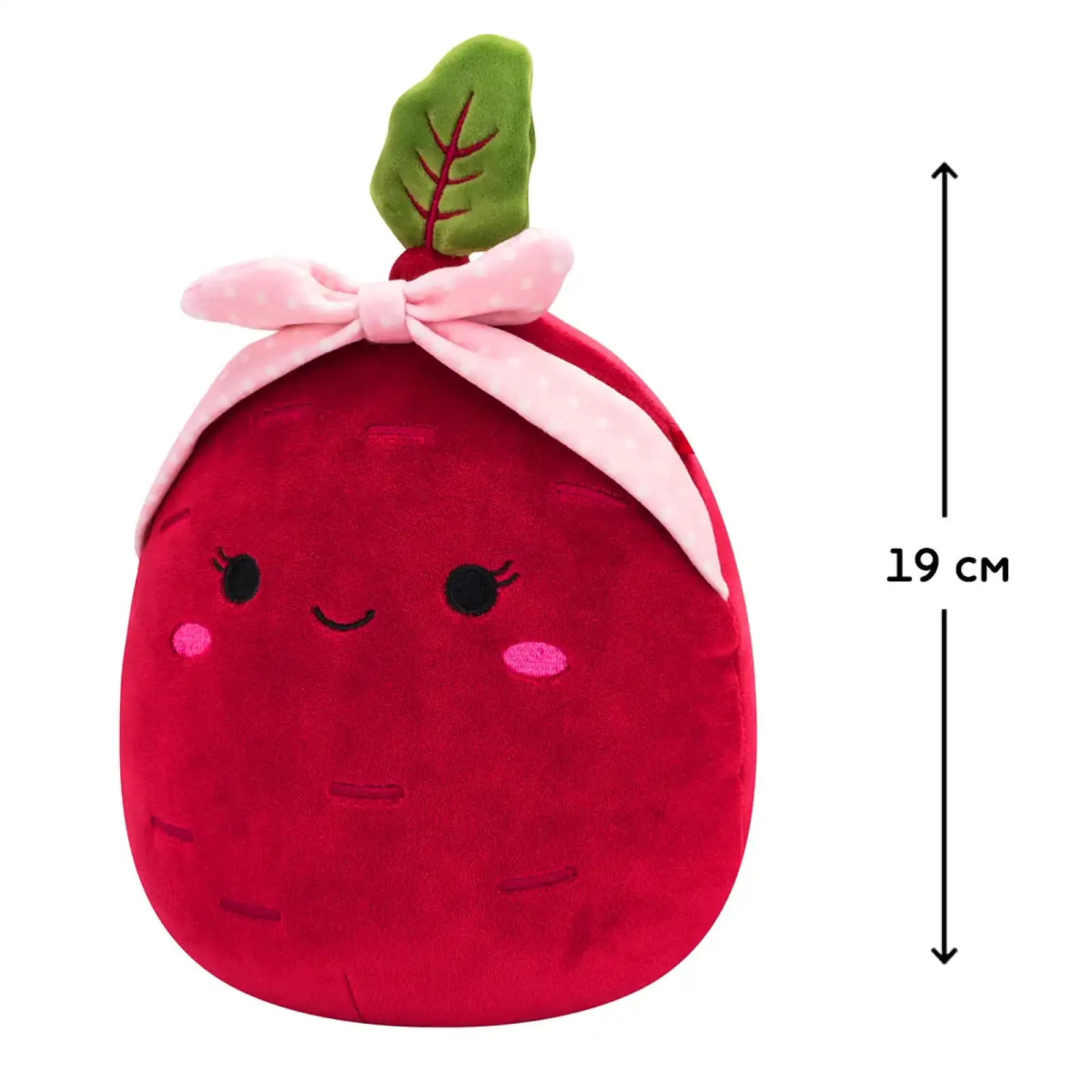 Мягкая игрушка SQUISHMALLOWS - СВЕКЛА КЛАВДИЯ (19 cm) (SQER01204)