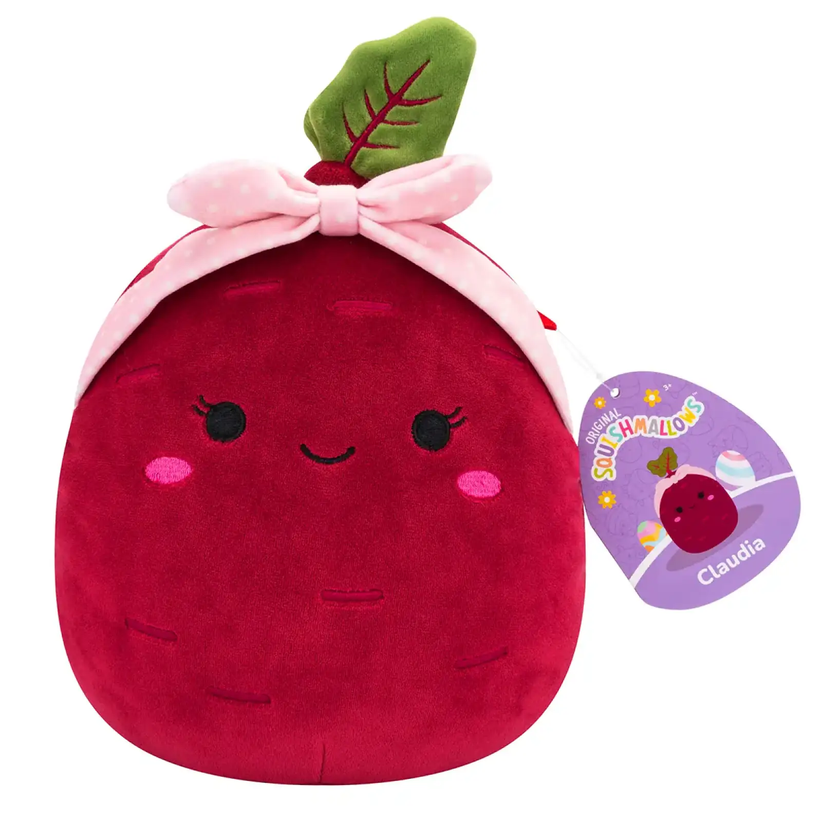 Мягкая игрушка SQUISHMALLOWS - СВЕКЛА КЛАВДИЯ (19 cm) (SQER01204)