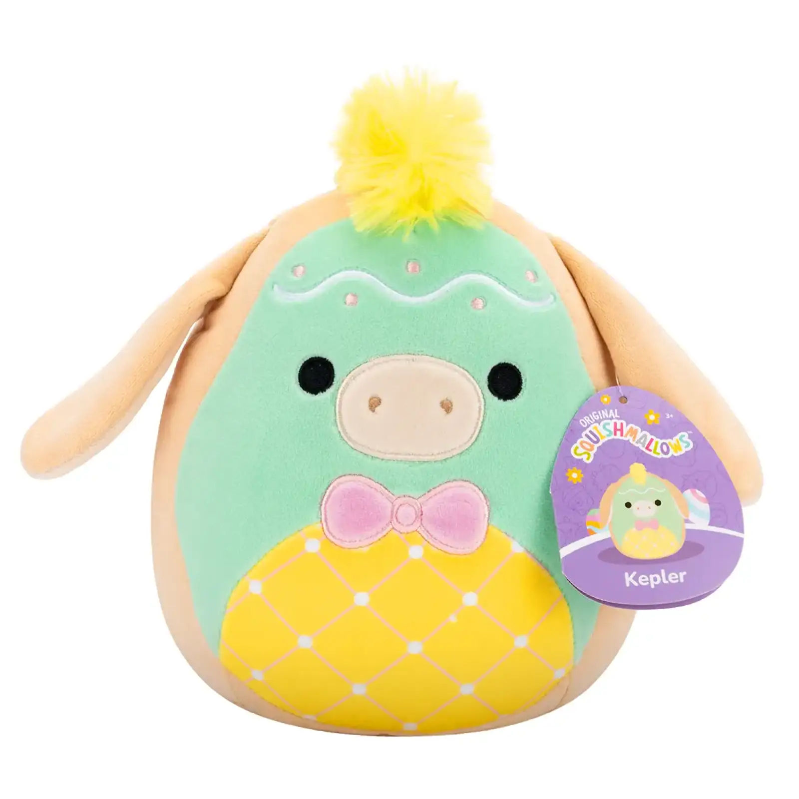 М'яка іграшка SQUISHMALLOWS - ПАСТЕЛЬНИЙ ВІСЛЮЧОК (19 cm) (SQER01205)