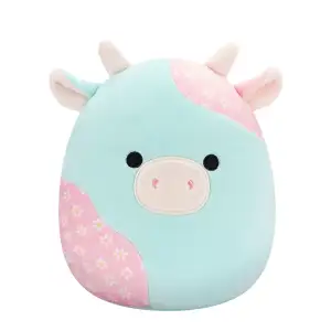 М'яка іграшка SQUISHMALLOWS - М'ЯТНА ПАСТЕЛЬНА КОРІВКА (19 cm) (SQER01209)