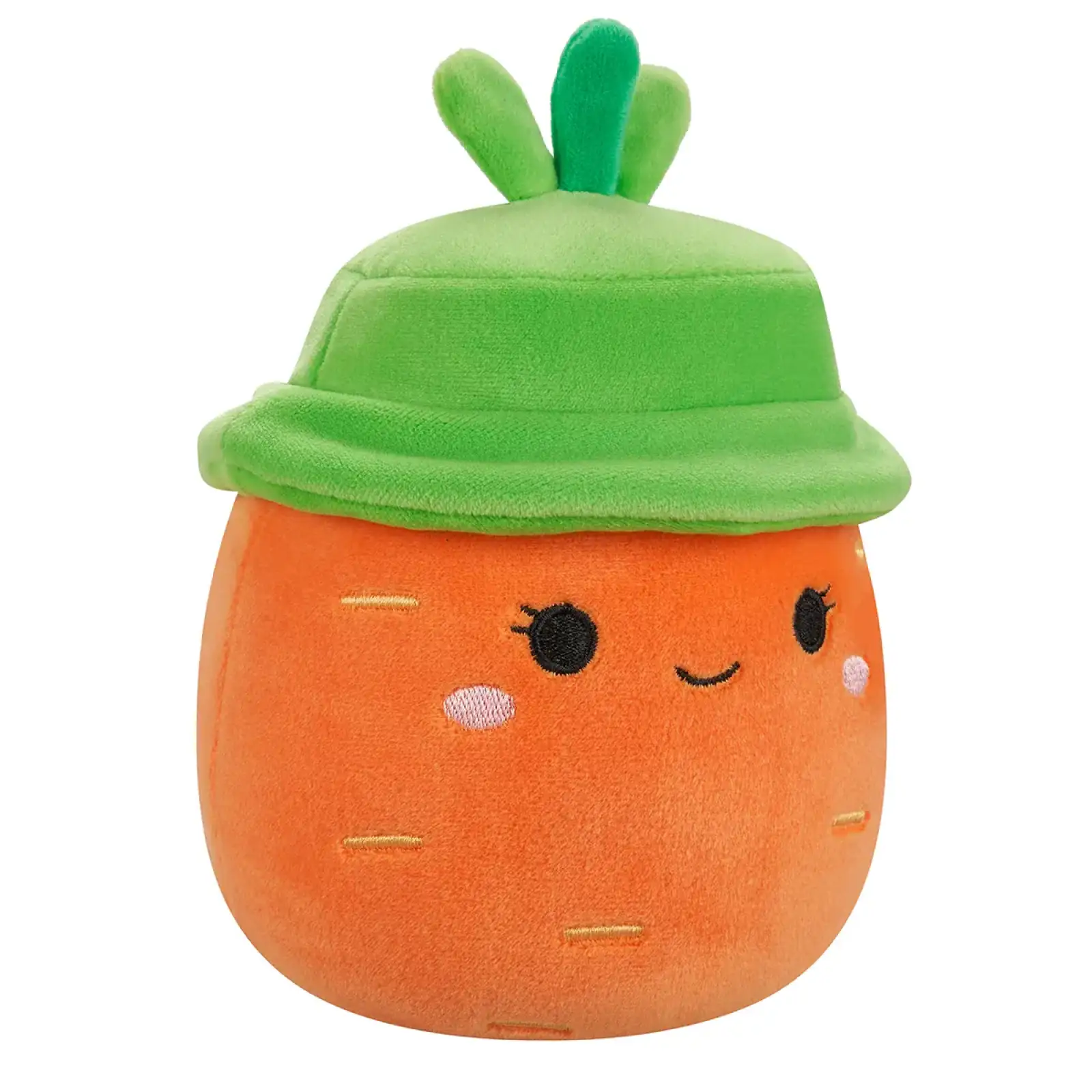 Мягкая игрушка SQUISHMALLOWS - МОРКОВКА КАРОЛИНА В ШЛЯПЕ (19 cm) (SQER01214)