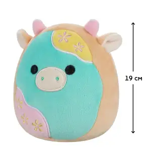 М'яка іграшка SQUISHMALLOWS - ПАСТЕЛЬНА КОРІВКА (19 cm) (SQER01215)