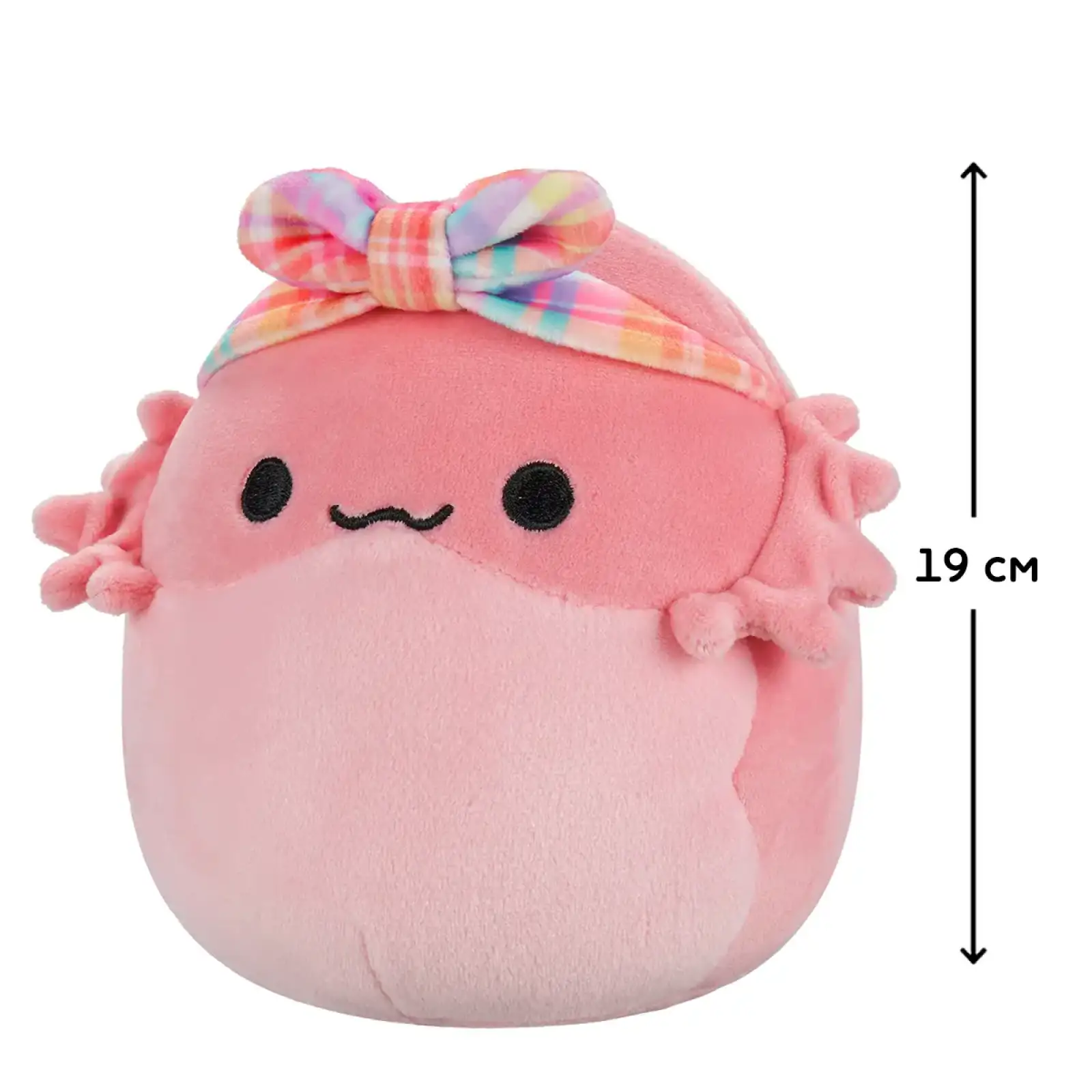 М'яка іграшка SQUISHMALLOWS - КОРАЛОВИЙ ДРАКОН (19 cm) (SQER01216)
