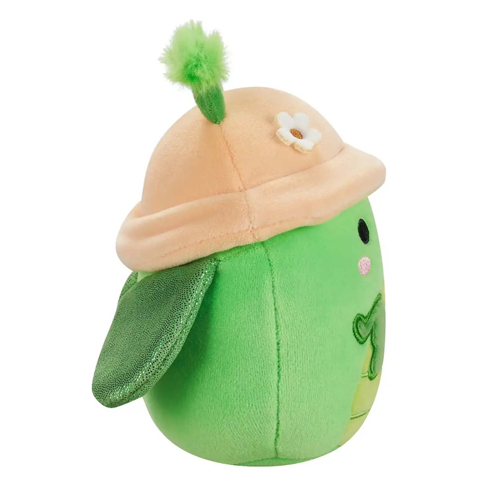 М'яка іграшка SQUISHMALLOWS - БОГОМОЛ ТРЕНТОН У КАПЕЛЮСІ (19 cm) (SQER01217)