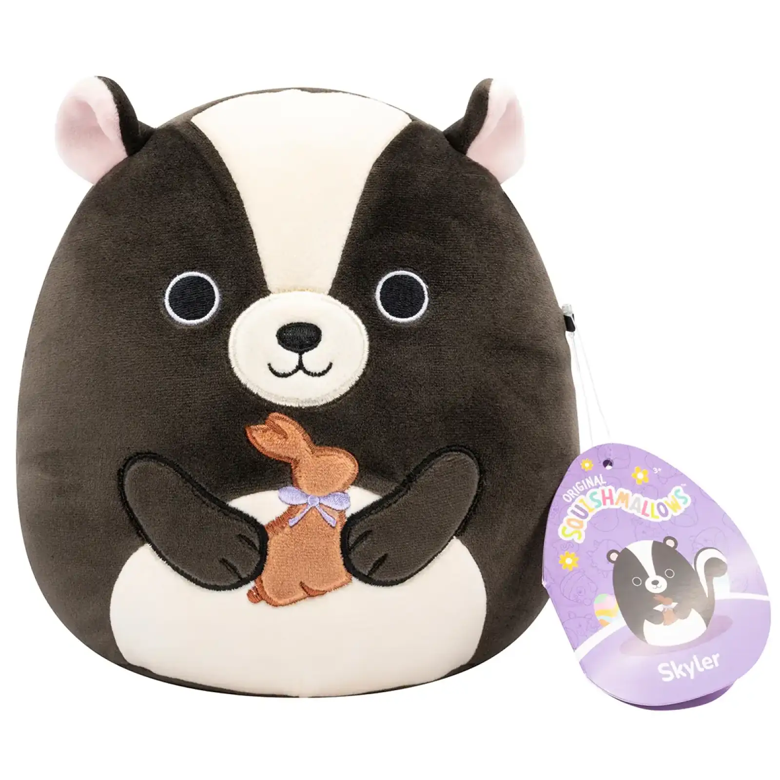 Мягкая игрушка SQUISHMALLOWS - СКУНС СКАЙЛЕР (19 cm) (SQER01228)