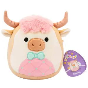 М'яка іграшка SQUISHMALLOWS - КОРІВКА САМСОН (19 cm) (SQER01229)