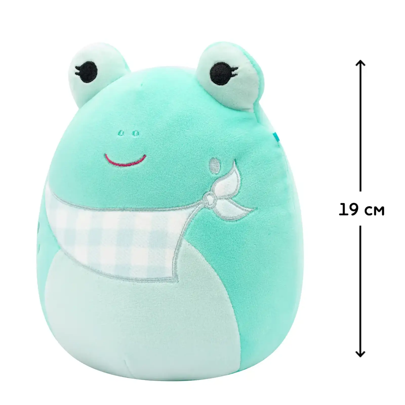 М'яка іграшка SQUISHMALLOWS - ЖАБКА НОВІ (19 cm) (SQER01230)