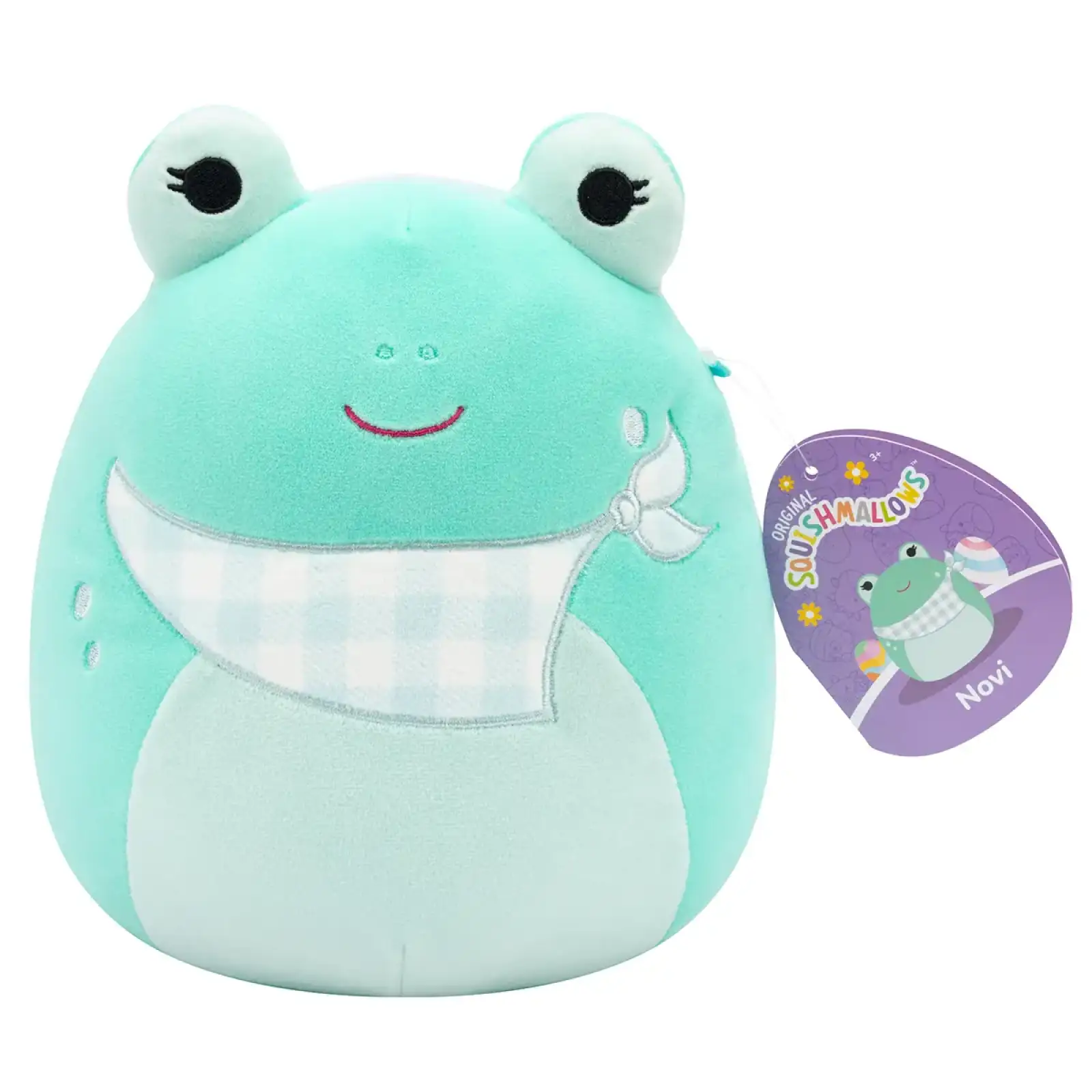 М'яка іграшка SQUISHMALLOWS - ЖАБКА НОВІ (19 cm) (SQER01230)