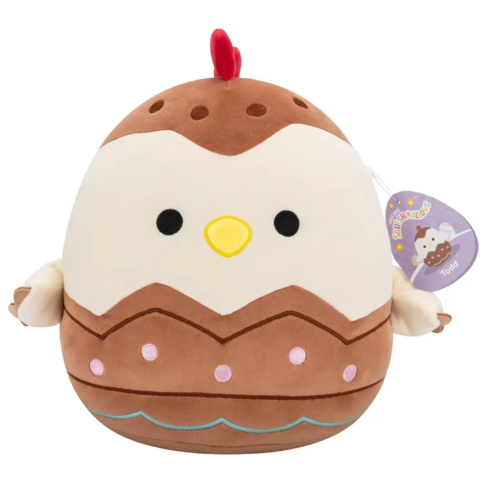 Мягкая игрушка SQUISHMALLOWS – ПЕТУШОК ТОД (30 cm) (SQER01264)