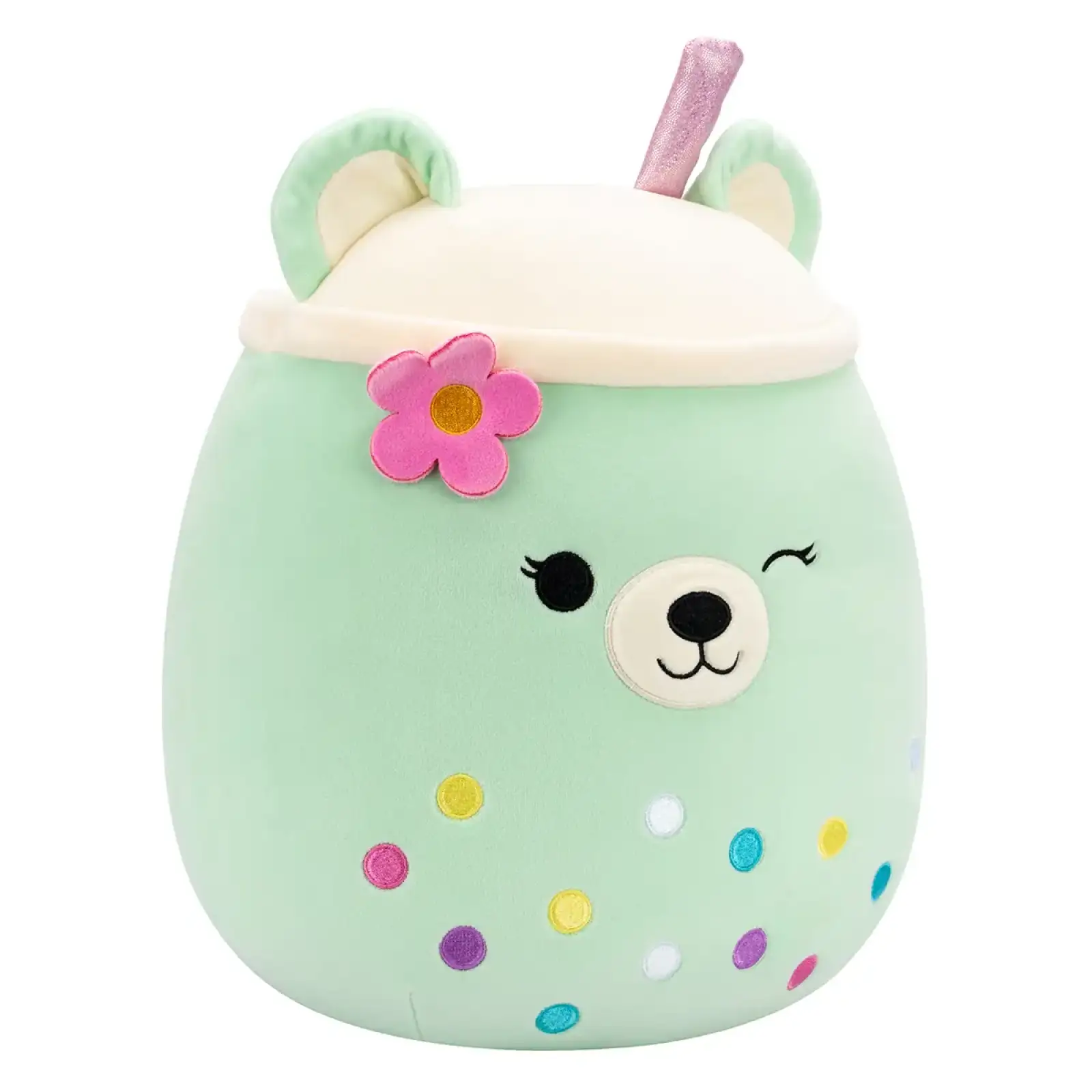 М'яка іграшка SQUISHMALLOWS – М'ЯТНИЙ ВЕДМІДЬ (30 cm) (SQER01266)