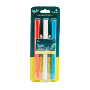 Набор стержней для 3D-ручки 3Doodler Start - МИКС (75 шт: красный, белый, синий) (3DS-ECO-MIX1-75)