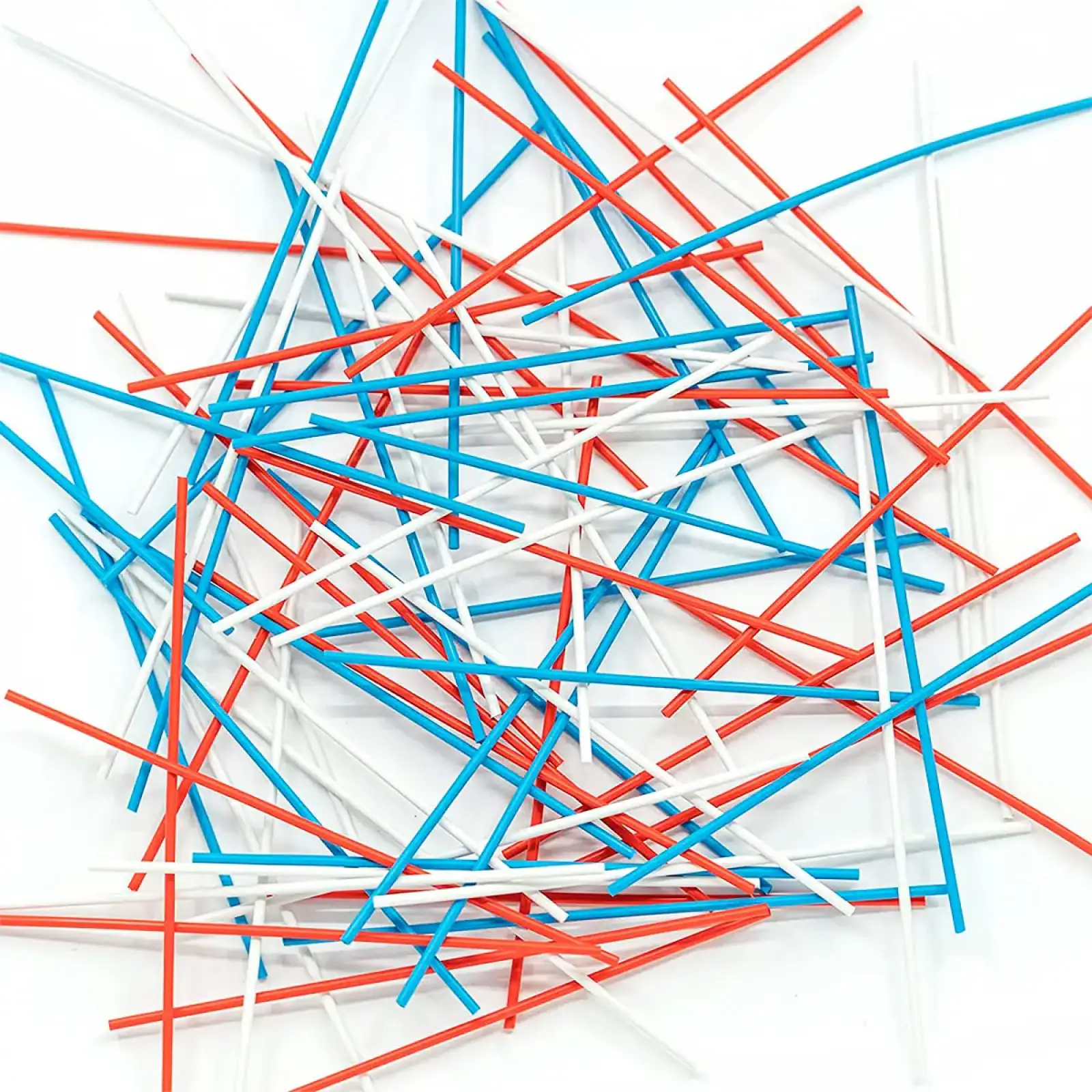 Набор стержней для 3D-ручки 3Doodler Start - МИКС (75 шт: красный, белый, синий) (3DS-ECO-MIX1-75)