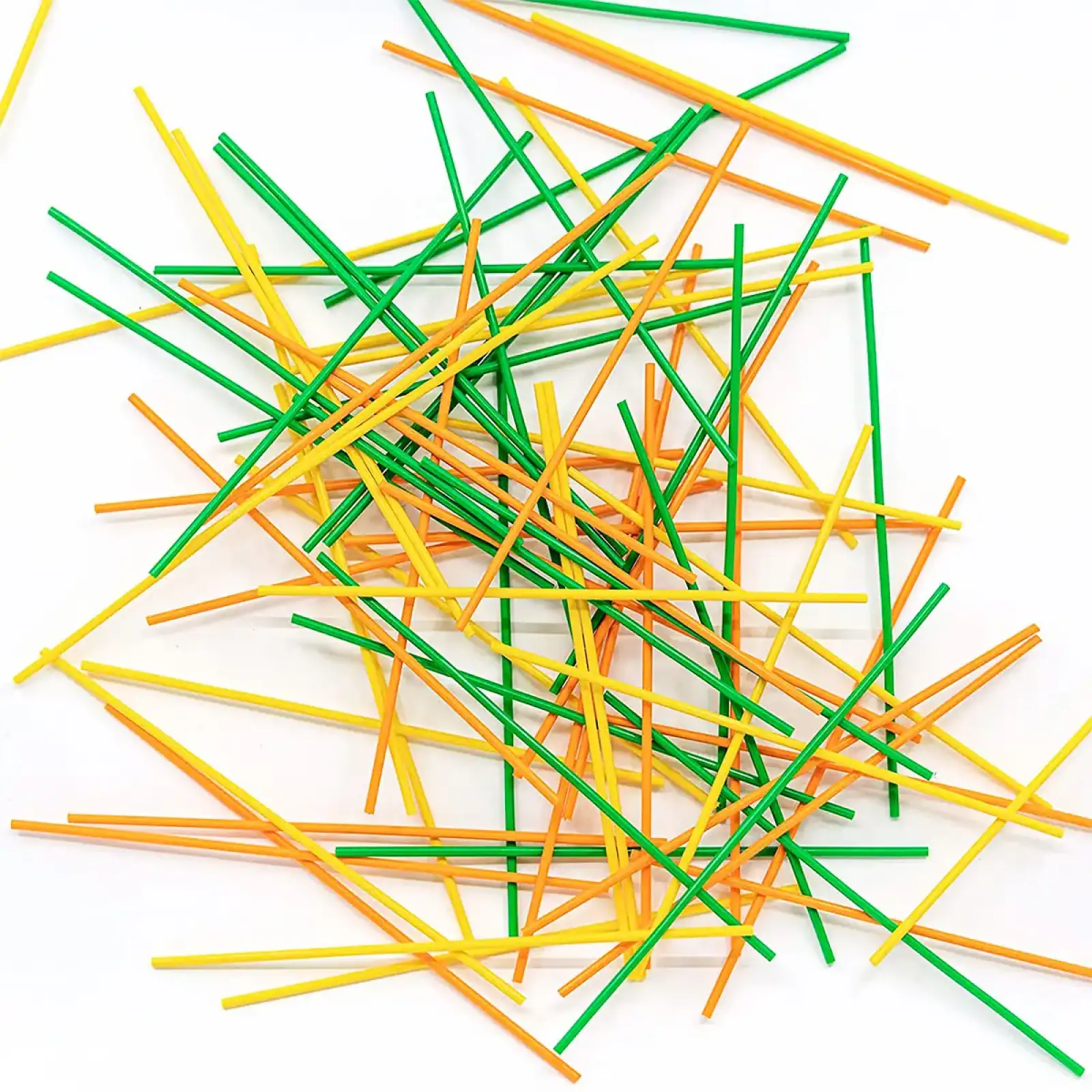Набір стрижнів для 3D-ручки 3Doodler Start - МІКС (75 шт: помаранчевий, жовтий, зелений) (3DS-ECO-MIX2-75)
