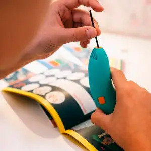 Набір стрижнів для 3D-ручки 3Doodler Start - МІКС (75 шт: помаранчевий, жовтий, зелений) (3DS-ECO-MIX2-75)