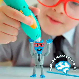 Набір стрижнів для 3D-ручки 3Doodler Start - МІКС (75 шт: помаранчевий, жовтий, зелений) (3DS-ECO-MIX2-75)