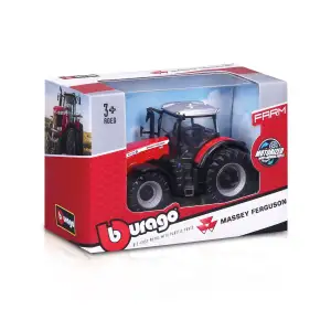 Модель - ТРАКТОР MASSEY FERGUSON 8740S (10 cm) Bburago (18-31613)
