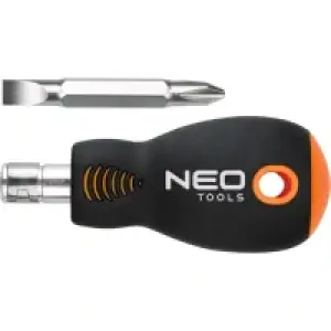 Отвертка Neo Tools універсальна (шліць-хрест) 6,0 мм х РН2 (04-201)