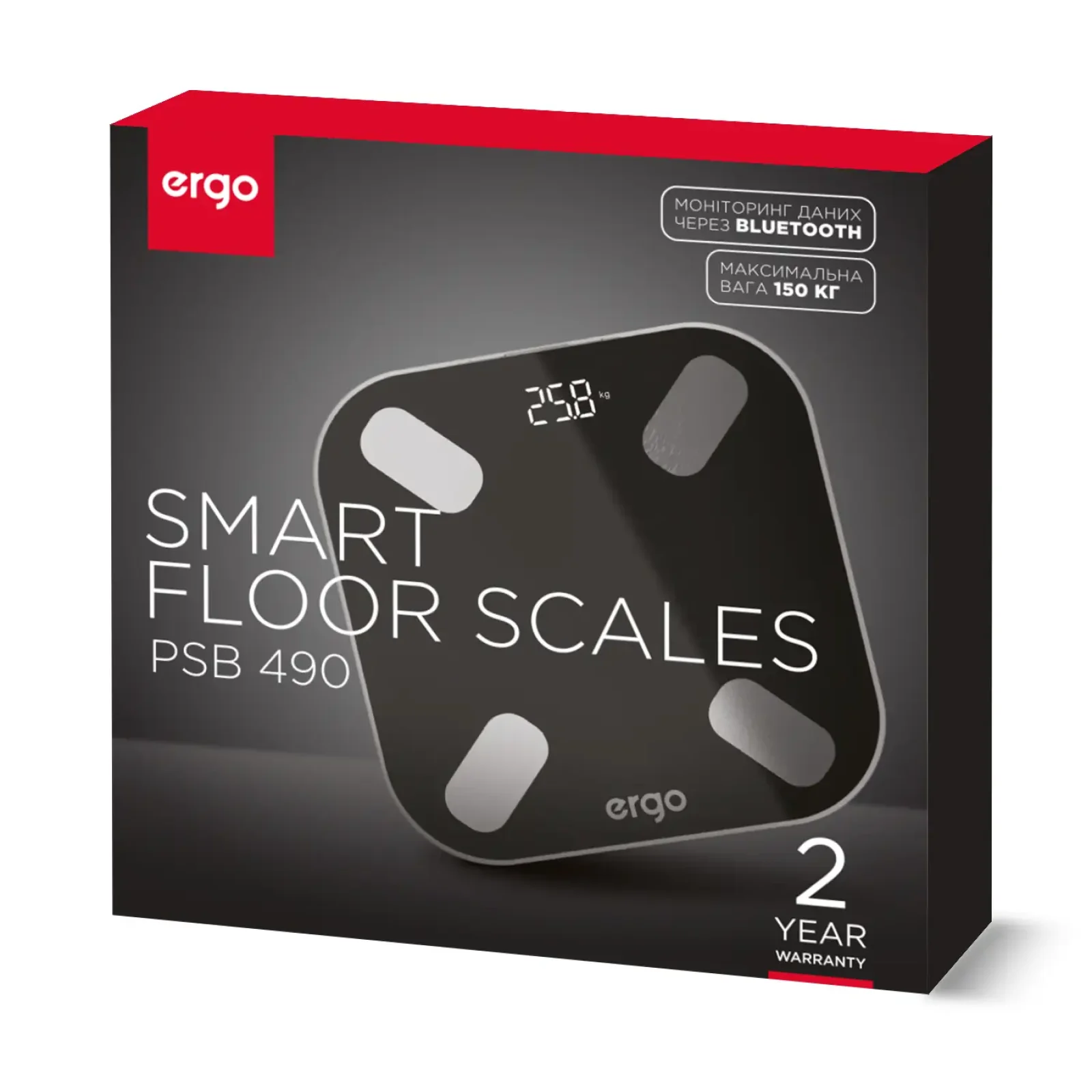 Ваги напольні ERGO PSB 490 UA