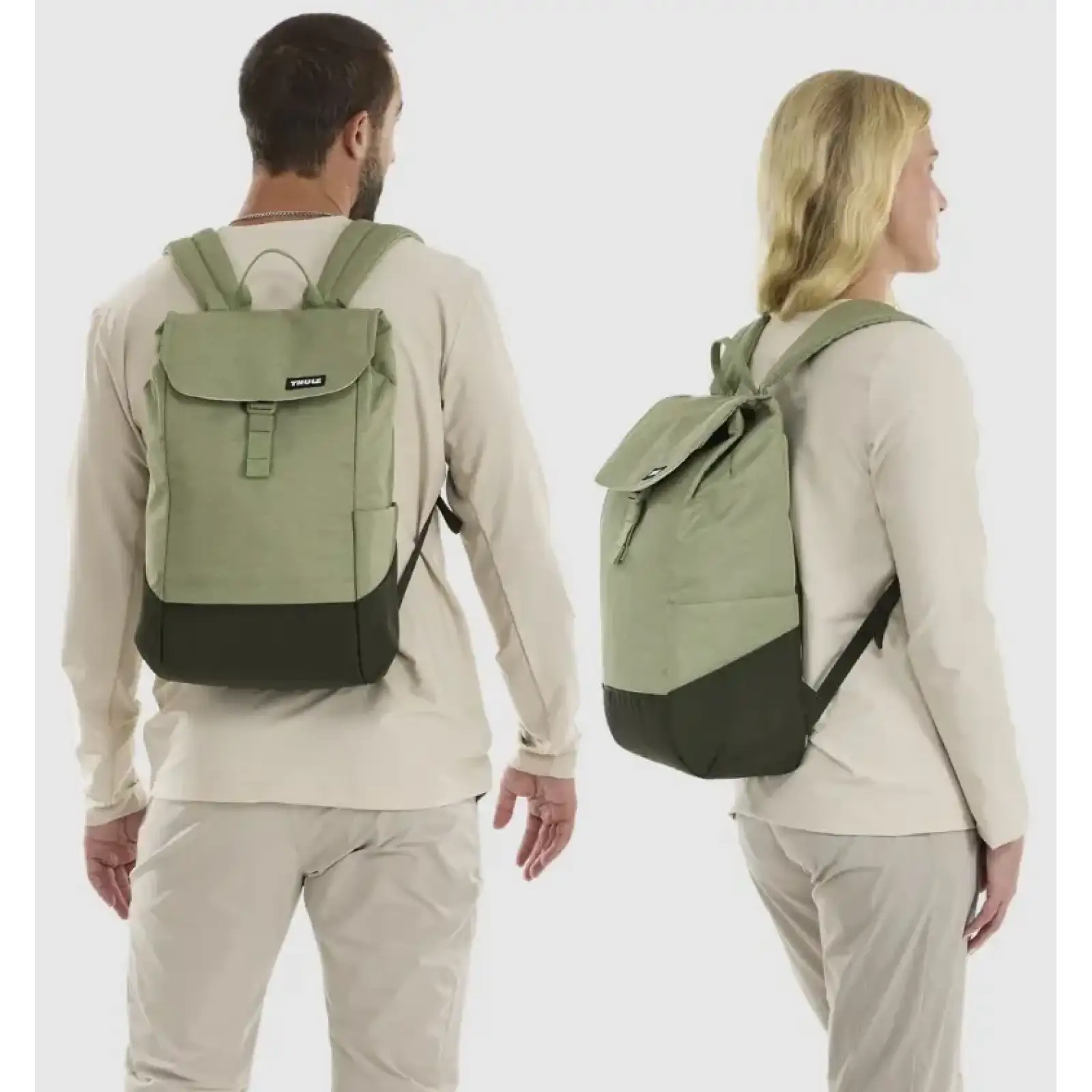 Рюкзак Thule Lithos 16L TLBP213 Quiet green/Darkest Green UA