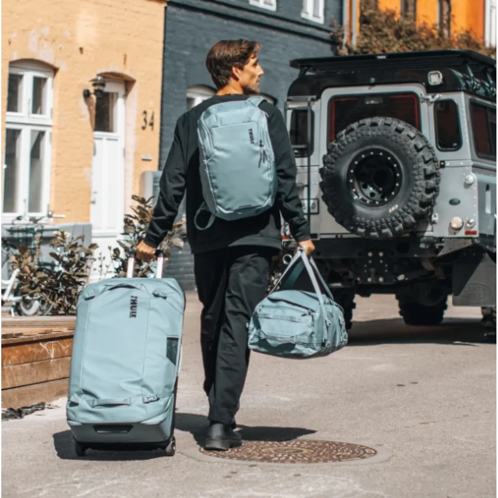 Дорожня сумка Thule Chasm Duffel 40L TDSD-302 Pond Gray UA
