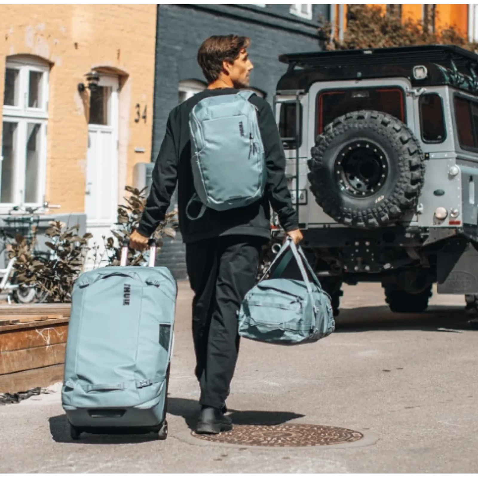 Дорожня сумка Thule Chasm Duffel 70L TDSD-303 Pond Gray UA