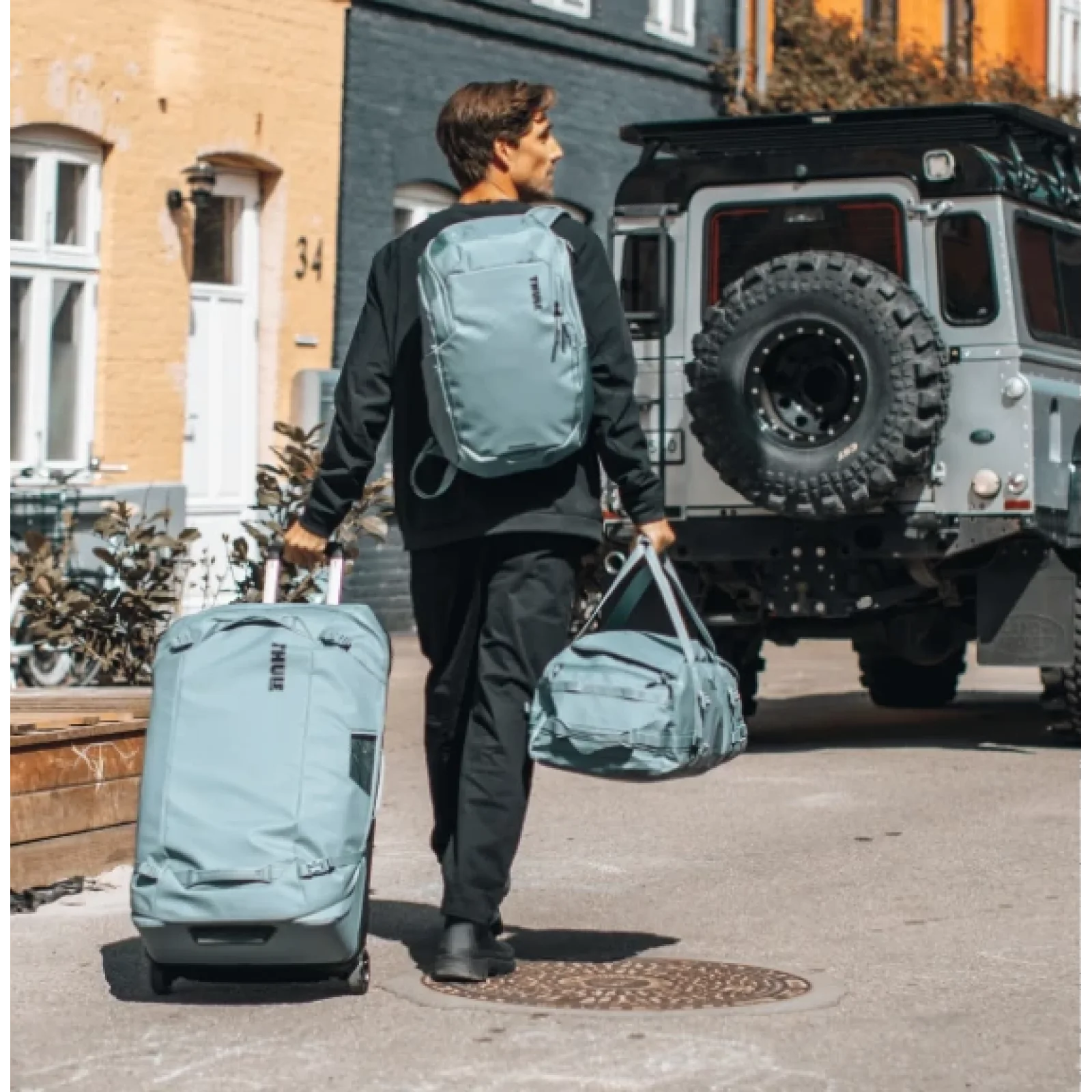 Дорожня сумка Thule Chasm Duffel 90L TDSD-304 Pond Gray UA
