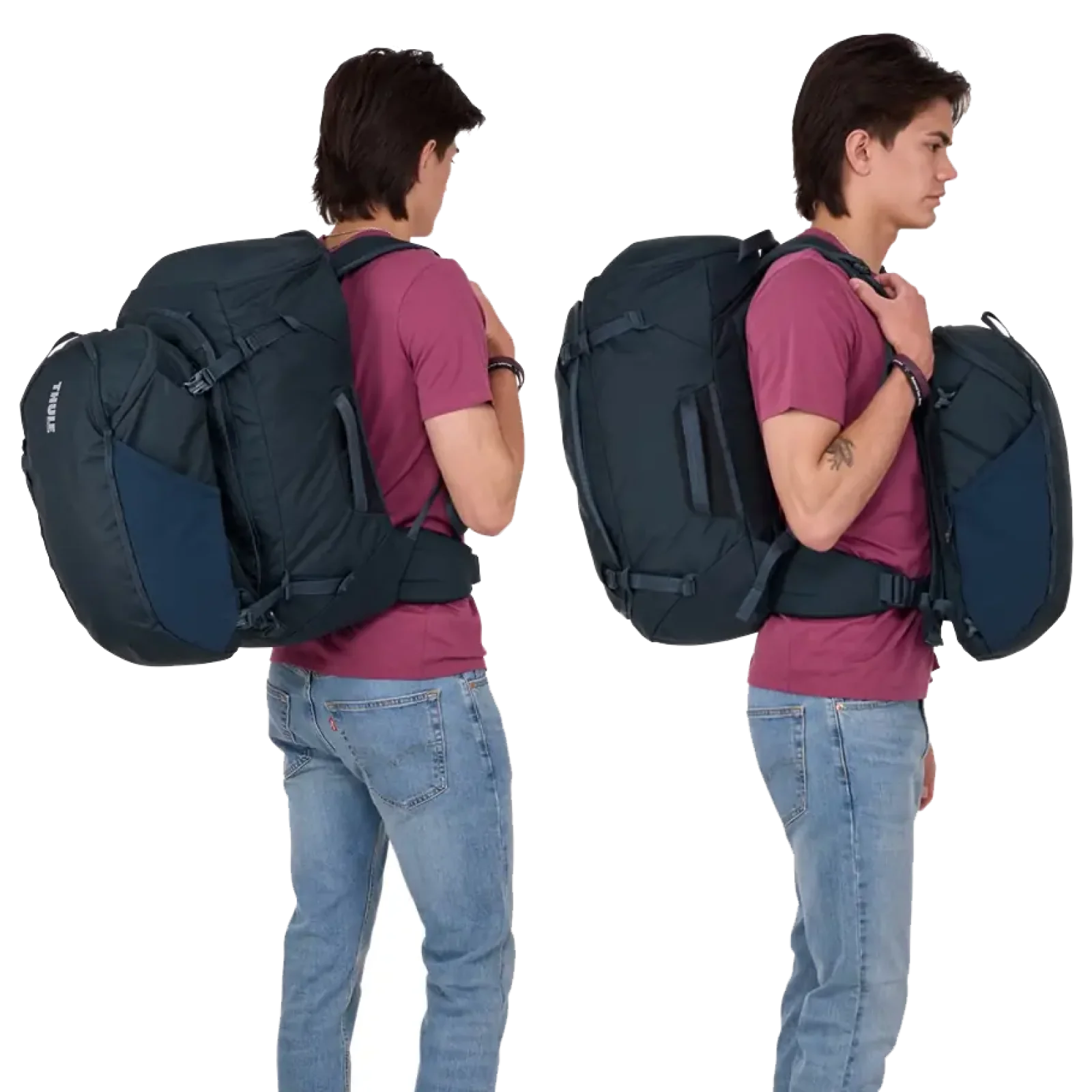 Рюкзак Thule Landmark Travel Pack 60L TLPM-260 Darkest Blue UA