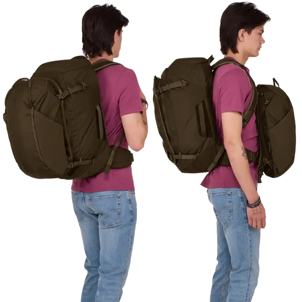 Рюкзак Thule Landmark Travel Pack 60L TLPM-260 Deep Khaki UA