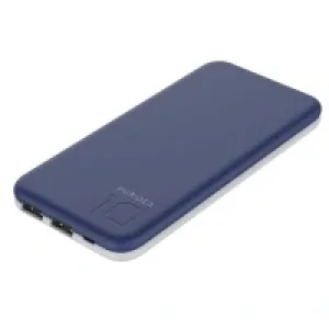 Зовнішній акумулятор PURIDEA S2 10000mAh Li-Pol Rubber Blue White UA