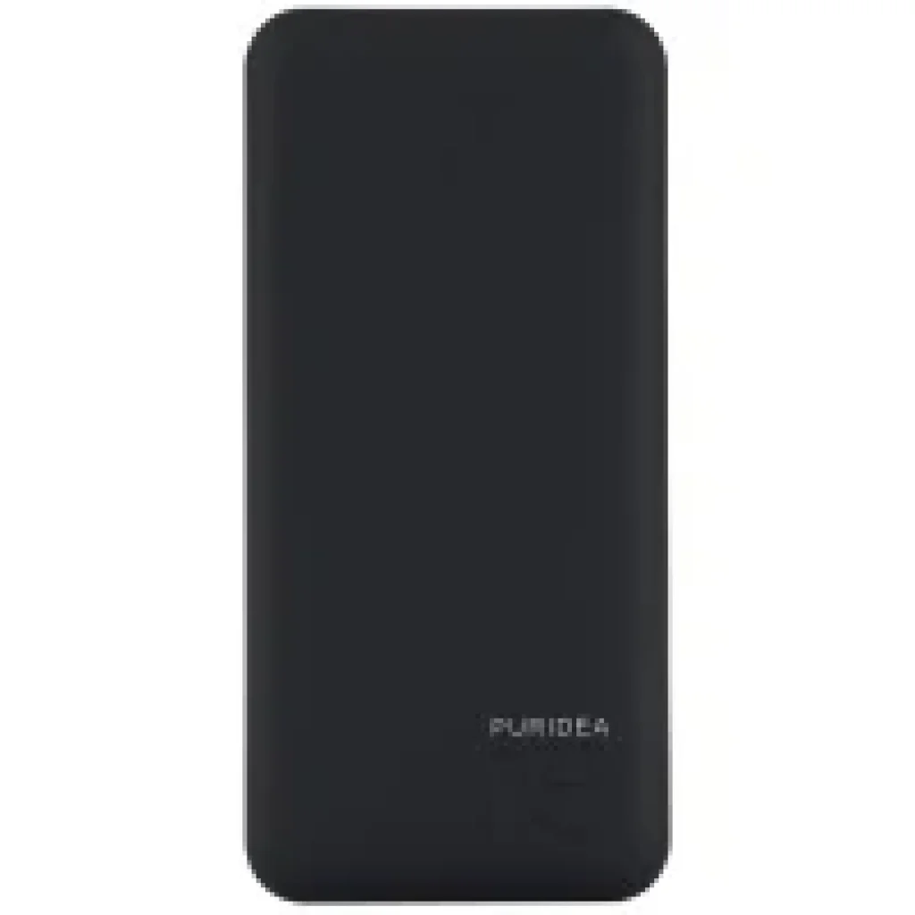 Зовнішній акумулятор PURIDEA S3 15000mAh Li-Pol Rubber Black White UA