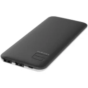 Зовнішній акумулятор PURIDEA S4 6000mAh Li-Pol Rubber Black White UA