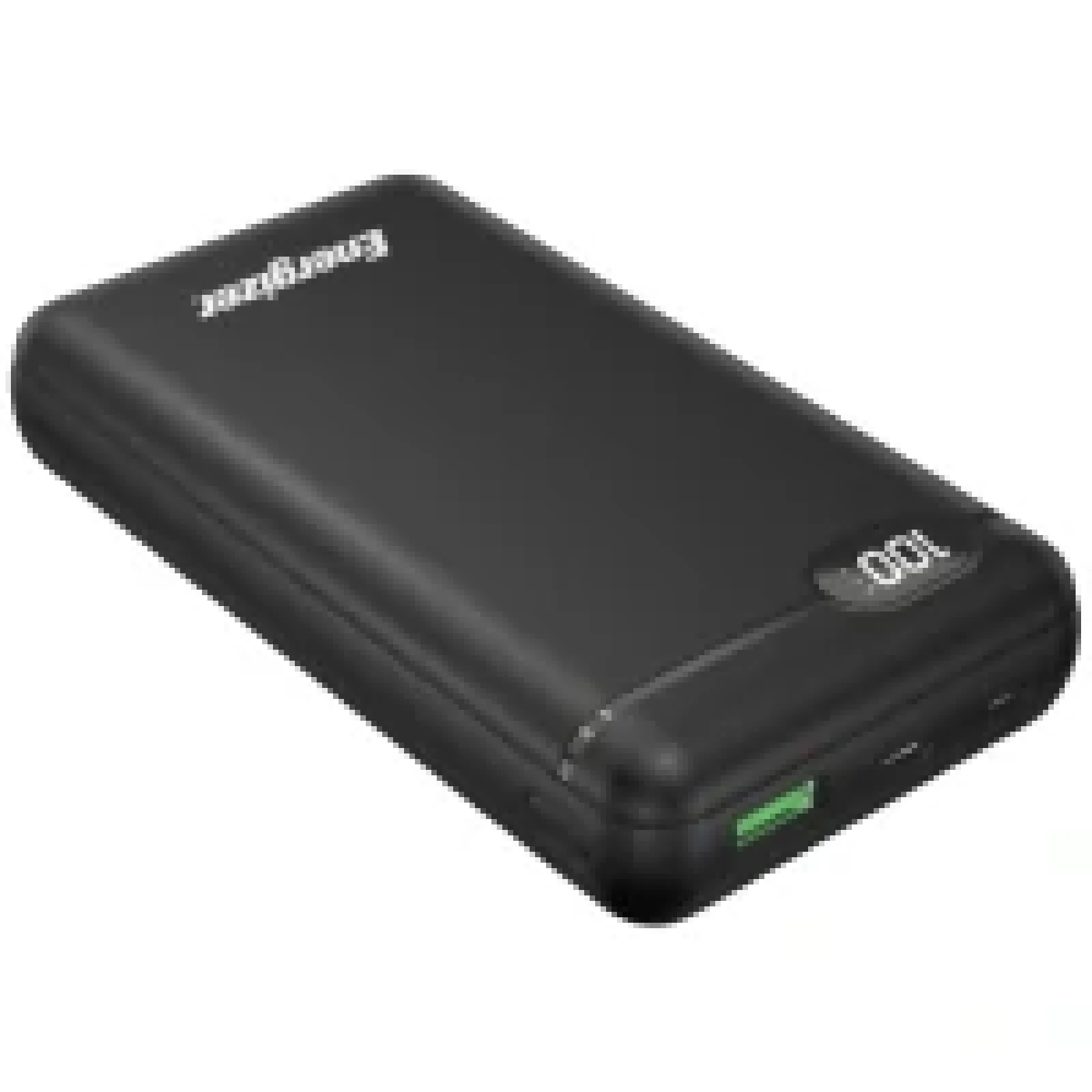 Зовнішній акумулятор ENERGIZER UE20003PQ 20000 mAh Li-pol+TYPE-C PD Black UA