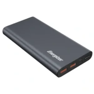 Зовнішній акумулятор ENERGIZER UE10047PQ-10000 mAh Li-pol+TYPE-C PD (Сірий) UA