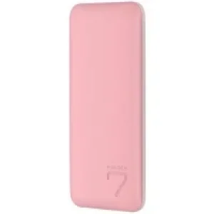 Зовнішній акумулятор PURIDEA S5 7000mAh Li-Pol Rubber Pink White UA