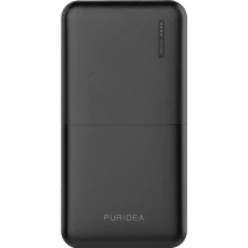 Зовнішній акумулятор PURIDEA K6 10000mAh Li-Pol Чорний UA