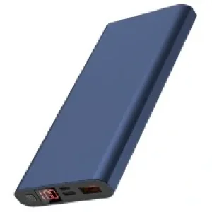 Зовнішній акумулятор BYZ W6 10000 mAh TYPE-C (Темно-синій) UA