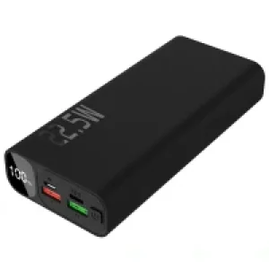 Зовнішній акумулятор BYZ W27 20000 mAh TYPE-C PD (Чорний) UA