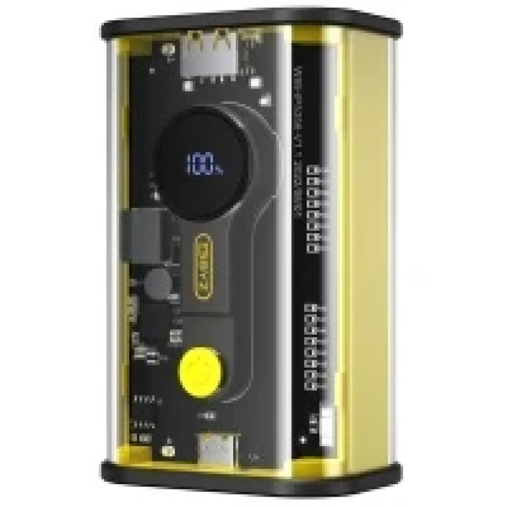 Внешний аккумулятор BYZ W89 10000 mAh TYPE-C PD (Желтый) UA