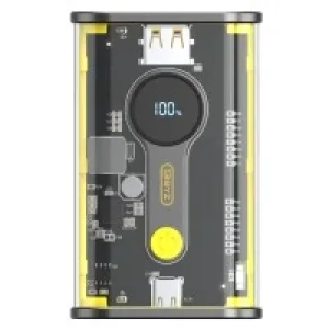 Зовнішній акумулятор BYZ W90 20000 mAh TYPE-C PD (Жовтий) UA