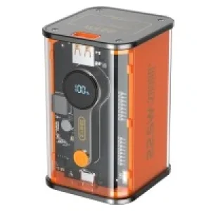 Зовнішній акумулятор BYZ W90 20000 mAh TYPE-C PD (Помаранчевий) UA
