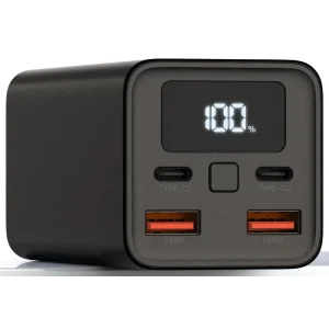 Внешний аккумулятор XO PB97 20000 mAh PD65W for laptop (Black) UA