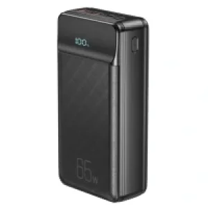 Зовнішній акумулятор XO PR201 30000 mAh PD65W for laptop (Чорний) UA