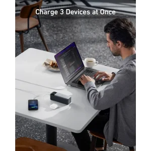 Внешний аккумулятор ANKER PowerCore 737 GaNPrime 24000 mAh 140W PD (Черный) UA