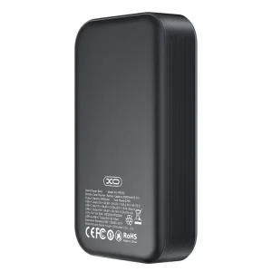 Зовнішній акумулятор XO PR232 10000 mAh PD30W + PPS33W (Чорний) UA