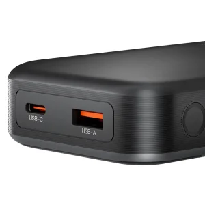 Зовнішній акумулятор XO PR232 10000 mAh PD30W + PPS33W (Чорний) UA